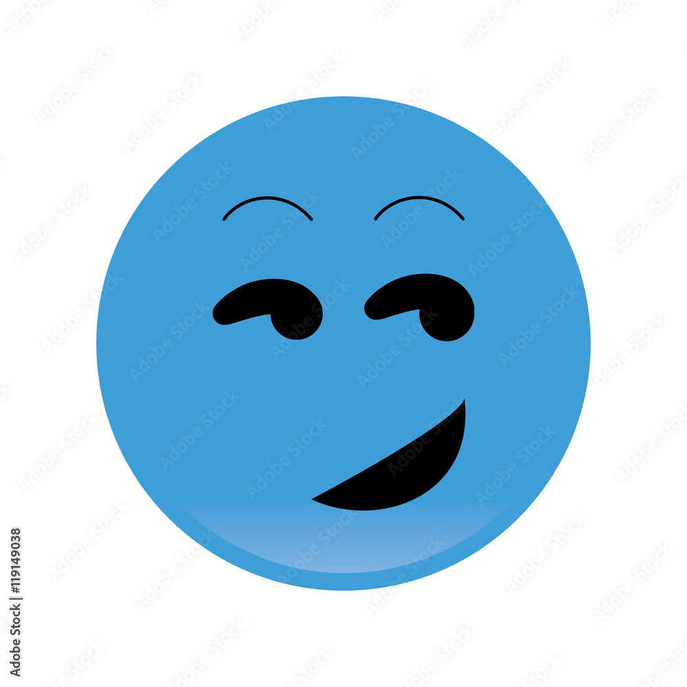 flat design flirting emoticon icon vector illustration flat design flirting emoticon icon vector illustration