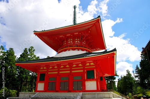 高野山檀上伽藍の根本大塔