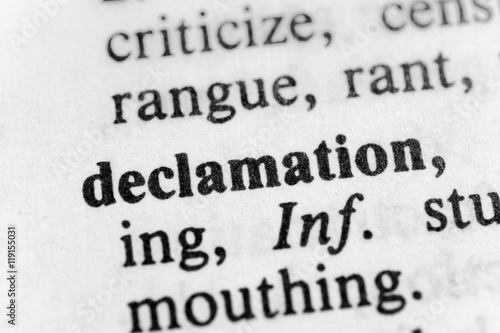 Declamation