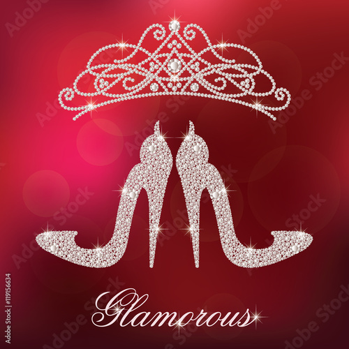 Glamour design elements.
