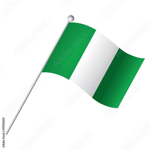 Isolated flag