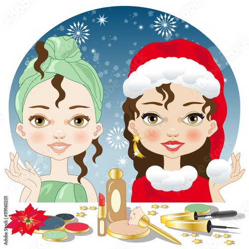Christmas Make Up