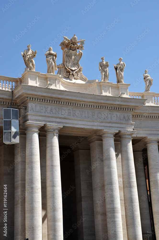 Vatican City and Rome, Italy: St. Peter's Square 