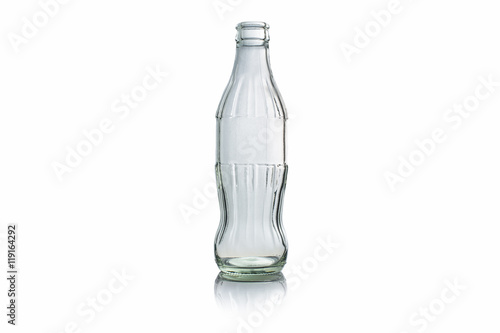 Wallpaper Mural glass bottle isolated on white background Torontodigital.ca