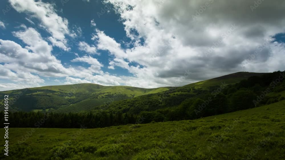 4K beautiful time lapse landscape summer in the Carpathian Mountains 4K beautiful time lapse landscape summer in the Carpathian Mountains