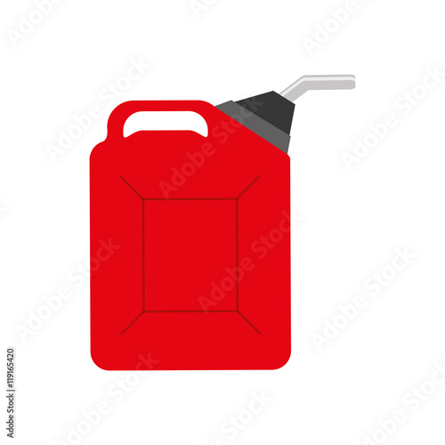 dispenser oil industry petroleum gasoline icon. Isolated and flat illustration. Vector graphic