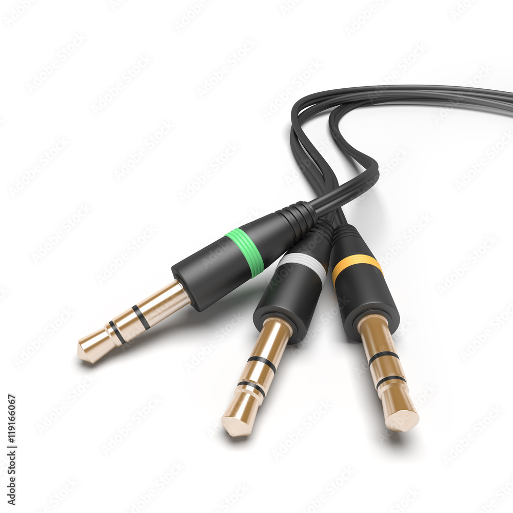 Multichannel audio jacks Multichannel audio jacks