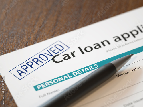 Approved Car Loan Application
