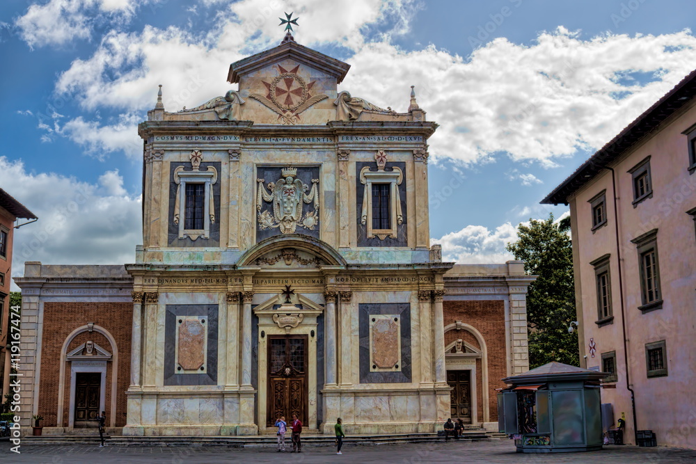Fototapeta premium Pisa, Santo Stefano dei Cavalieri