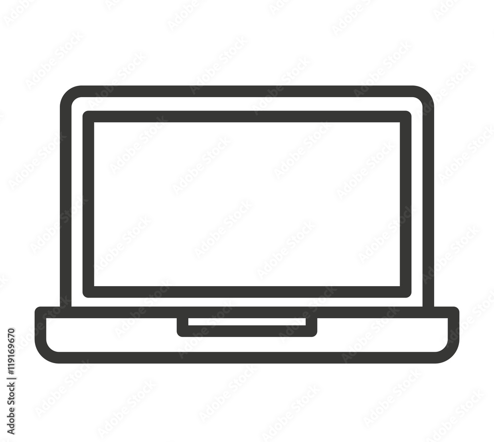 laptop computer portable icon laptop computer portable icon