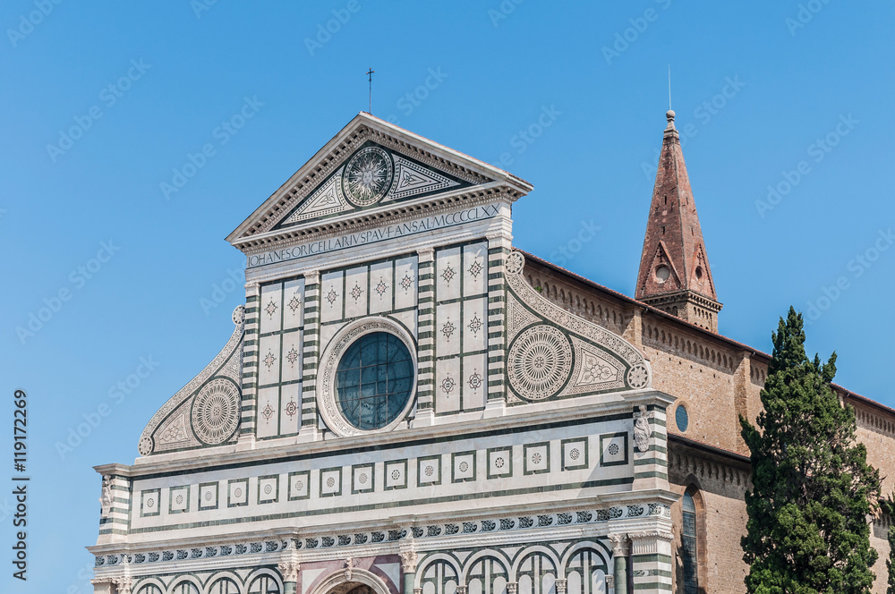 Santa Maria Novella church in Florence, Italy Santa Maria Novella church in Florence, Italy