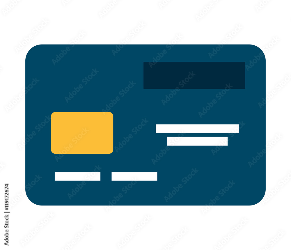 credit card isolated icon credit card isolated icon