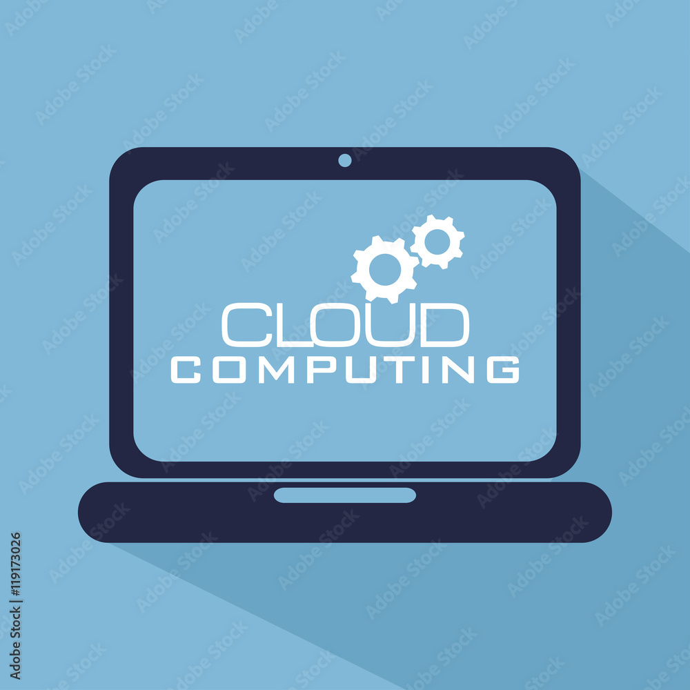 cloud computing data icon vector illustration graphic cloud computing data icon vector illustration graphic