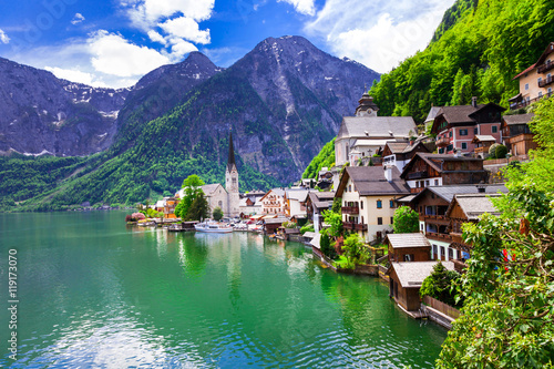 one of the most beautiful villages of Europe - Hallstatt  Austria