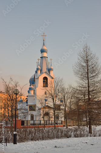 The Church of the Nativity in the Park Pulkovskaya photo