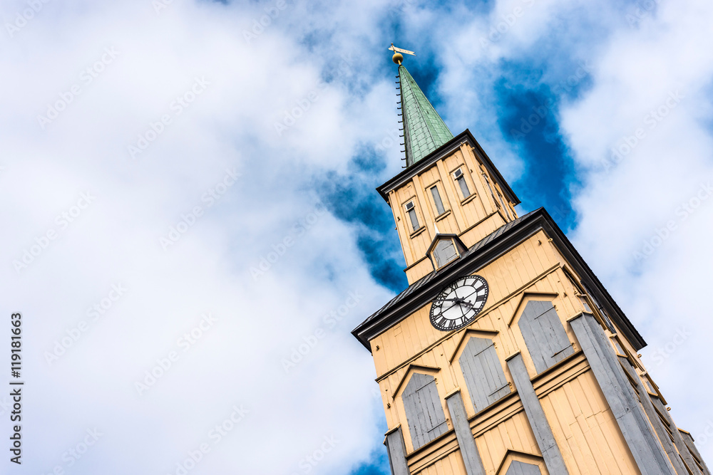 The Tromso Cathedral in Norway.