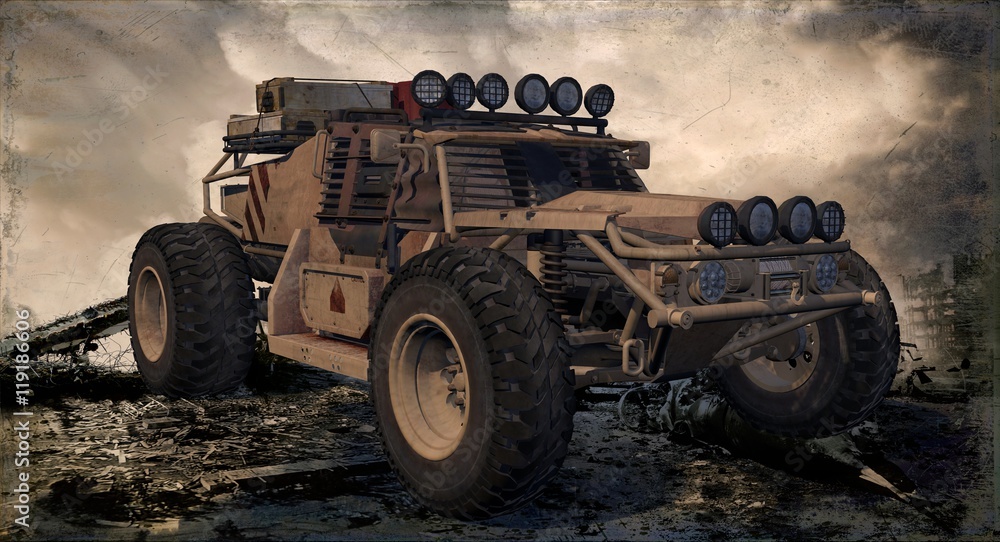 Off-Road Vehicle 3D Render Off-Road Vehicle 3D Render