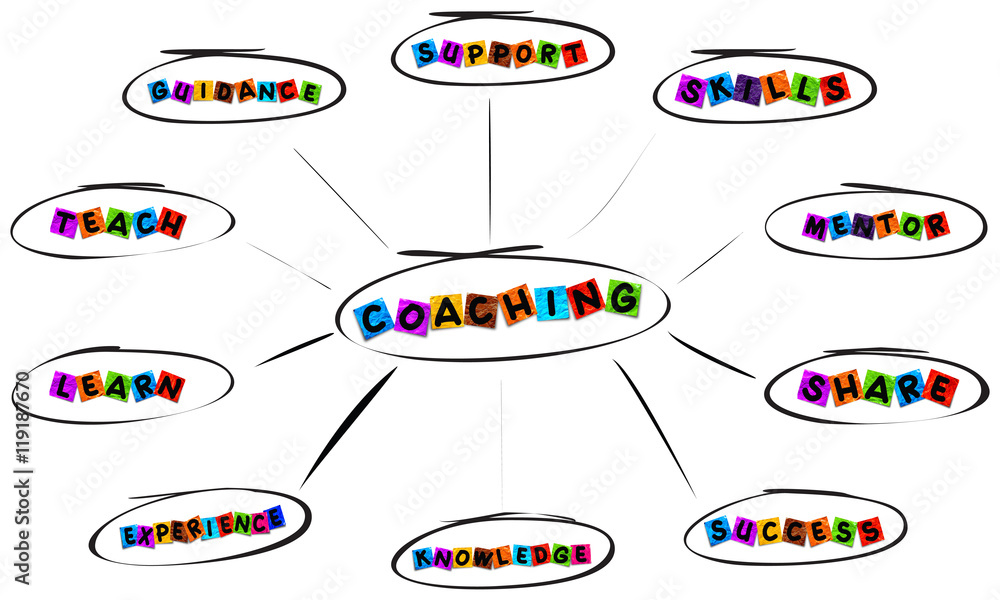 Fototapeta premium coaching concept