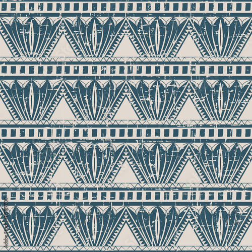Worn out seamless background 479 primitive sawtooth square triangle geometry
