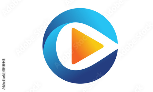 Circle play logo. Free Download Circle play logo. - GFXLoad