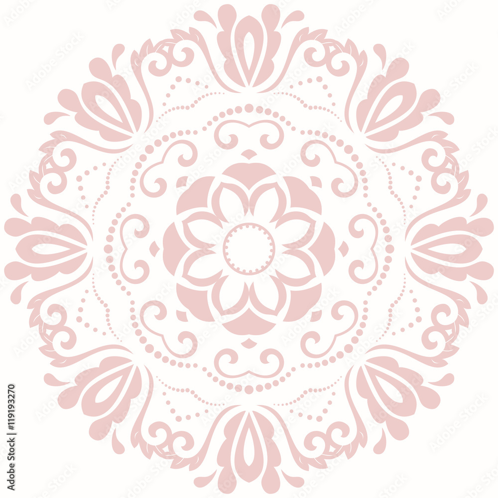 Oriental Abstract Pattern Oriental Abstract Pattern