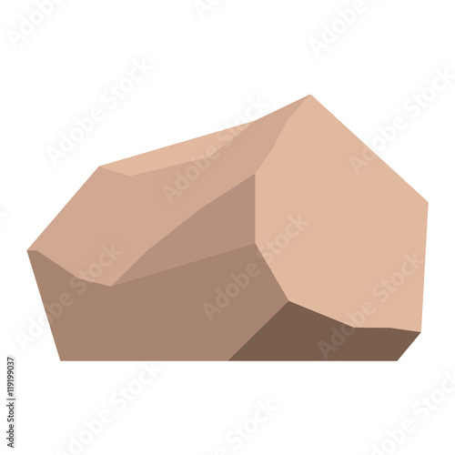 Rocks and stones vector illustration