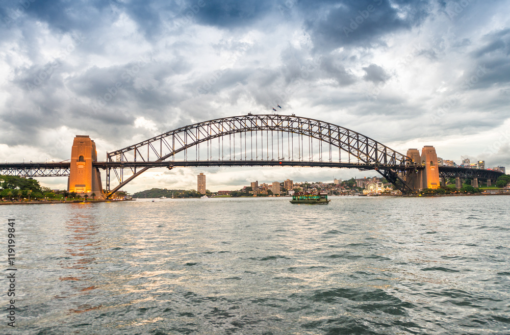 Magnificence of Sydney Harbour Bridge