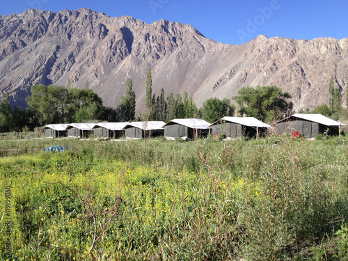 Nubra Valley tent camp, Ladakh, India