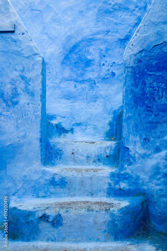 blaue Treppe © Winfried Rusch