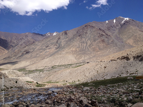 Road to Nubra Valley in Leh, Ladakh, India
