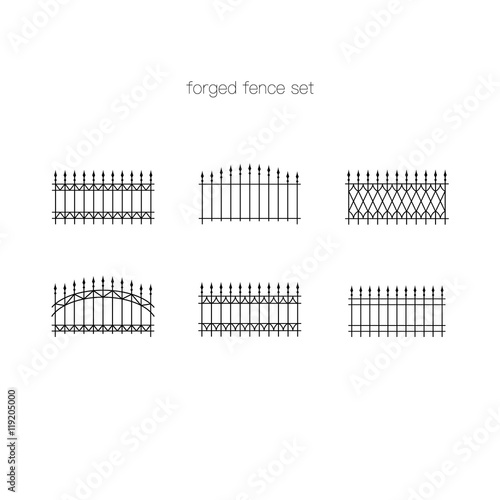 forged fence set