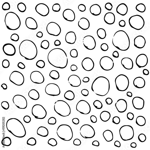 abstract background, circles