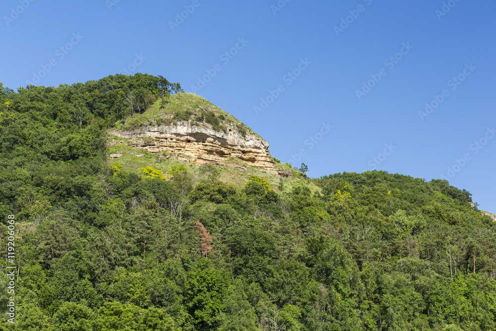 Cliff In Hill Scenic