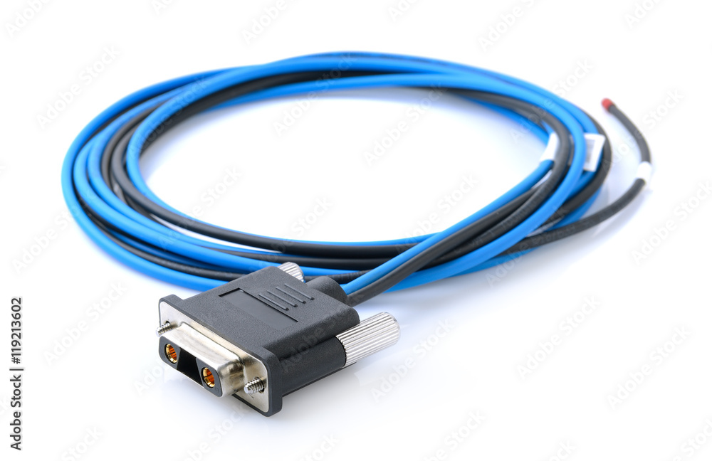 vga connector isolated on white blackground vga connector isolated on white blackground