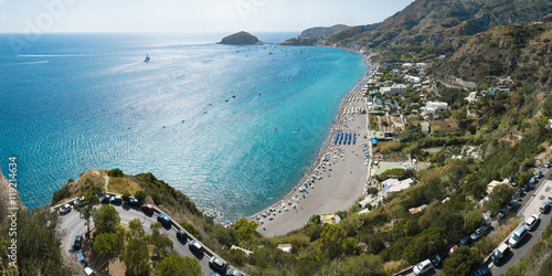 Fototapeta Naklejka Na Ścianę i Meble -  overview of the island of Ischia with santangelo view