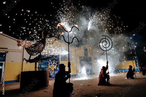 Pontedera, Centrum Sete Sóis Sete Luas, fire show Avalot