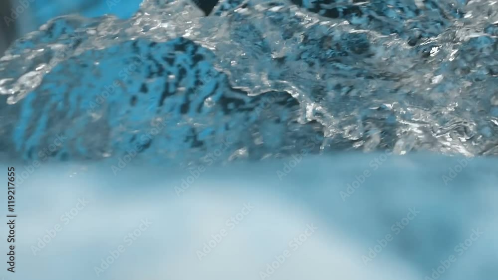 Cold water fluids close up Cold water fluids close up