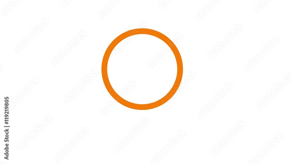 loading screen circular, fiery orange and red on white background - 4k 30fps loop - video texture, seamless animated element loading screen circular, fiery orange and red on white background - 4k 30fps loop - video texture, seamless animated element