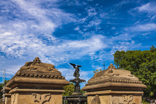 Bethesda Fountain in Centra...