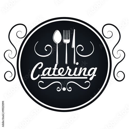 catering delicious food icon vector illustration design