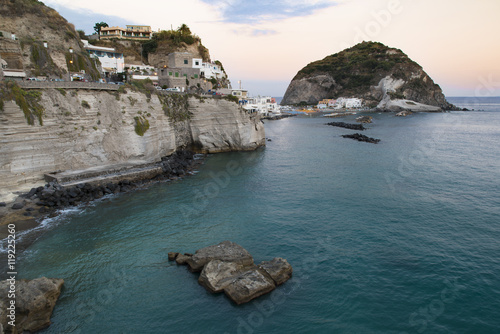 overview of the island of Ischia with santangelo view