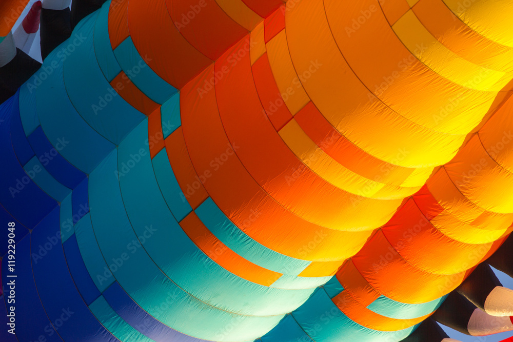 Abstract elements of kite for background