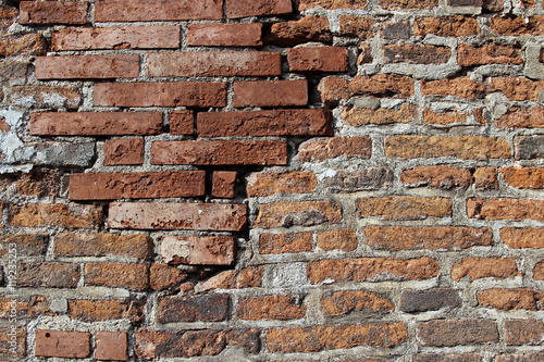 Texture of a brick wall