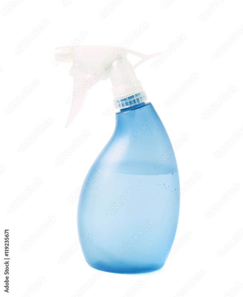Plastic pulverizer spray isolated Plastic pulverizer spray isolated