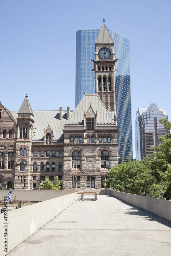 Toronto's Old City Hall was home to its city council from 1899 to 1966 and remains one of the city's most prominent structures