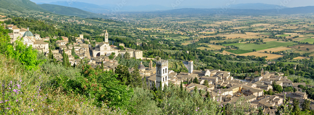 Assisi (Umbria) high definition panorama