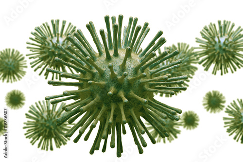 Illustration of Virus cells