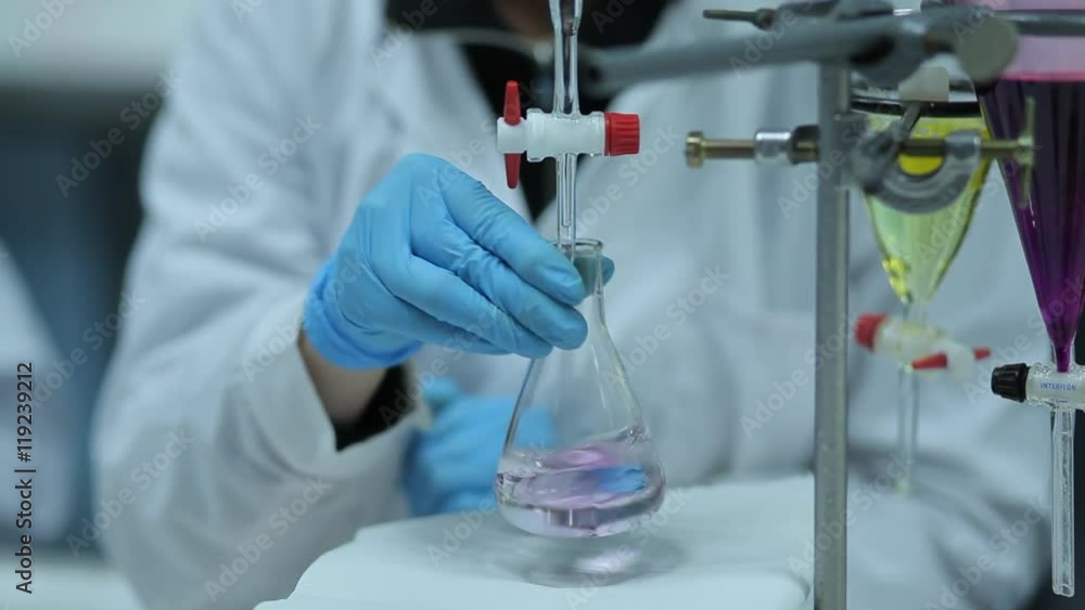 Scientist at work Scientist at work