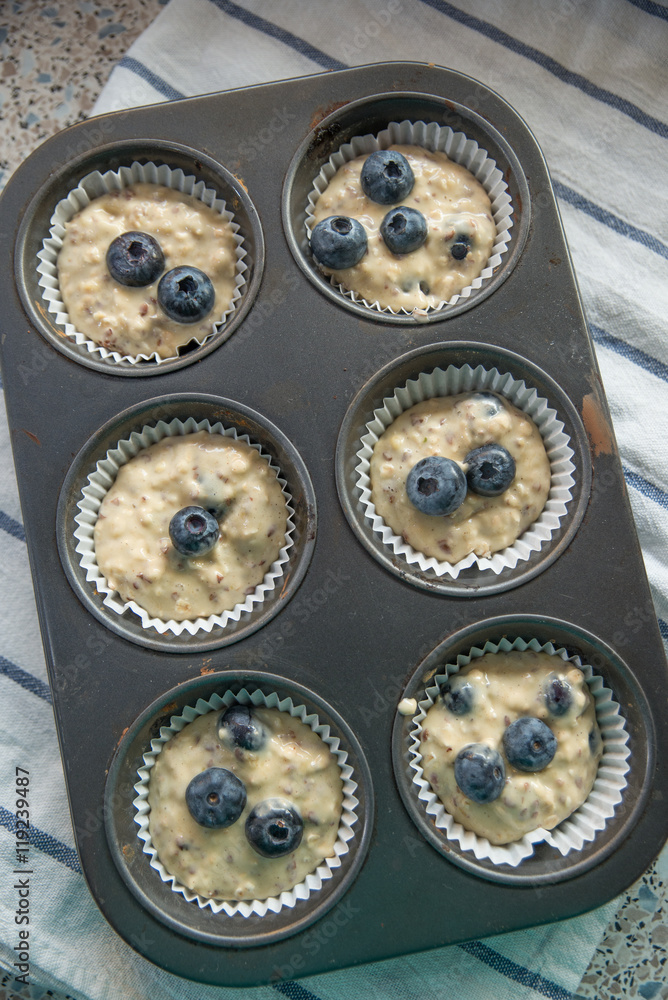 Blaubeer Muffins 