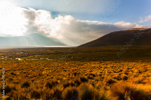 Dawn in the Ecuadorian Andes